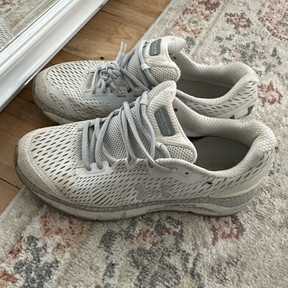 Under Armour Light Gray Athletic Sneakers